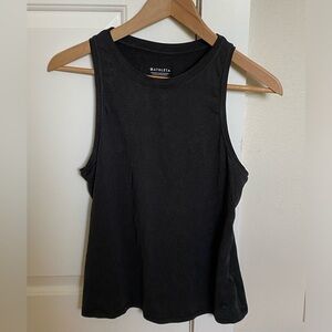 Charcoal Grey Athleta Workout Tank/ Muscle Tank